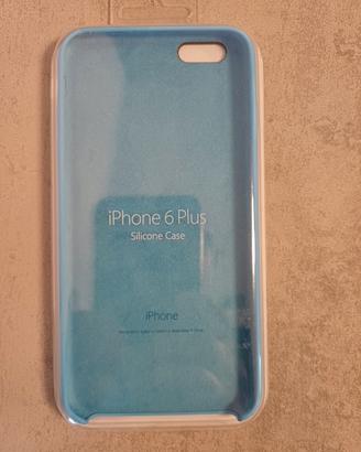cover azzurra in silicone per iPhone 6s 