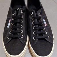 Superga 2790 platform black-white