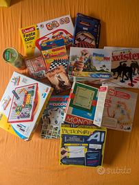 Lotto giochi da tavolo e per bambini 