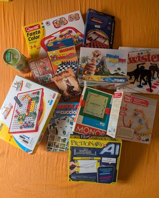 Lotto giochi da tavolo e per bambini 