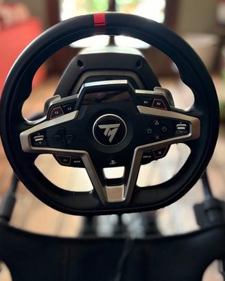 Sedia PlaySeat +  volante/pedaliera trustmaster