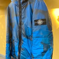 Stone Island Reflective Camouflage Tg L Blu Lusso