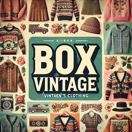 BOX 15 pezzi Vestiti - VINTAGE Donna