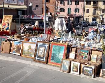 Stock a blocco oggetti per mercatini