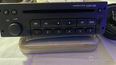 Autoradio originale Opel vintage Siemens con cd