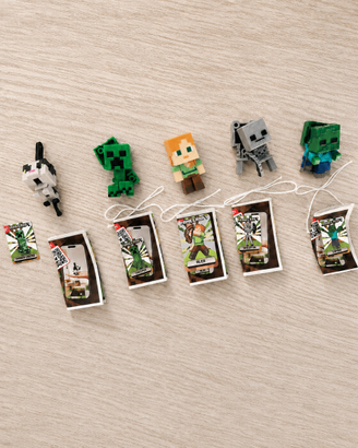 Personaggi kinder joy Minecraft