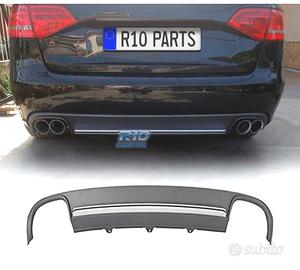 DIFFUSORE AUDI A4 B8 07-11 LOOK S4
