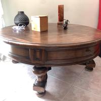 Tavolino tondo basso