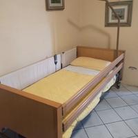 Letto elettrico con sponde