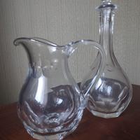 Caraffe in cristallo stile vintage 