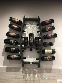 Cantinetta portabottiglie da parete - PORTA VINI