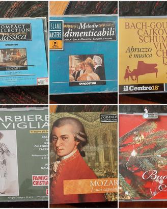 set 5 cd musica classica + 1 cd omaggio 