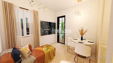 Luminoso appartamento di 75 mq in tripla esposizio