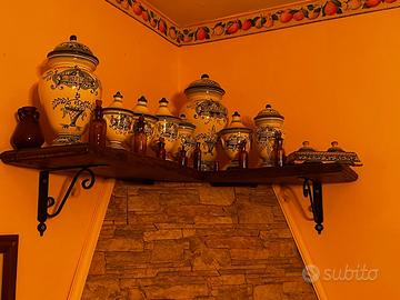 antichi contenitori farmacia 