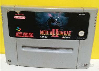GIOCO SUPERNINTENDO VINTAGE MORTAL KOMBAT