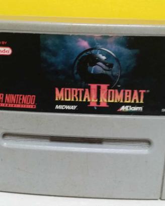 GIOCO SUPERNINTENDO VINTAGE MORTAL KOMBAT