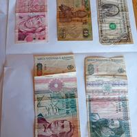 set di carta moneta straniera