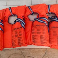 5 Giubbotti di salvataggio 100N