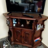 porta tv/mobiletto in legno 