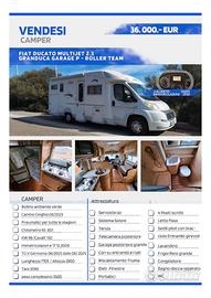 Fiat Ducato Multijet 2.3/ Granduca Garage P