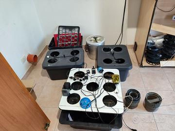 Kit idroponica coltivazione indoor