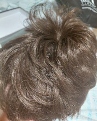 protesi capelli parrucca unisex realistica 