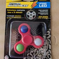 Fidget spinner con luce led