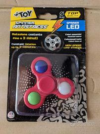 Fidget spinner con luce led