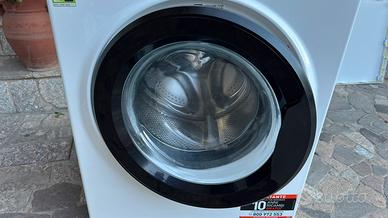 Oblò completo di cerniera lavatrice Whirlpool