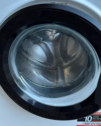 Oblò completo di cerniera lavatrice Whirlpool