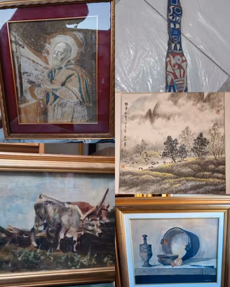 Vasta collezione di opere d'arte