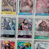Carte One Piece VARIE TIPOLOGIE