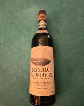 vino d annata 1973 Brunello di Montalcino 