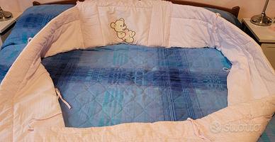 Paracolpi per lettino con sponde