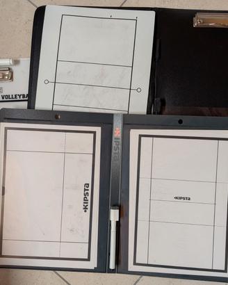 Vendio lavagne tattiche pallavolo/sport in vari fo