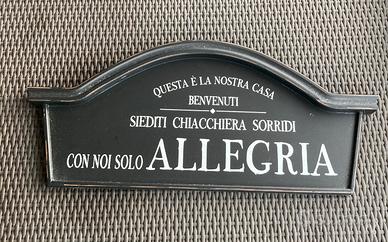 Quadro decorativo - Benvenuti