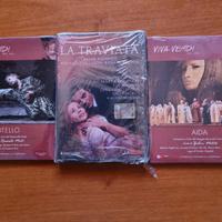 DVD  Giuseppe VERDI  Lotto 3 pezzi SIGILLATI