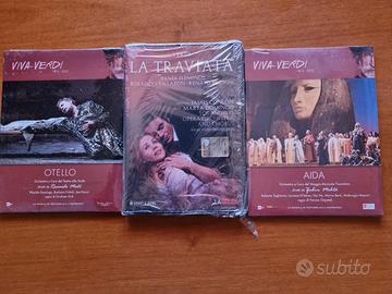 DVD  Giuseppe VERDI  Lotto 3 pezzi SIGILLATI