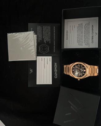 Orologio Memento Tributo oro rosa FULL SET
