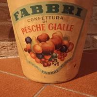 Vecchio contenitore in legno curvato FABBRI