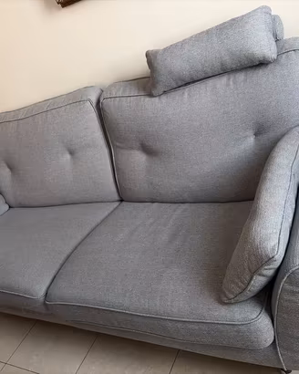 divano poltrone e sofà grigio ghiaccio