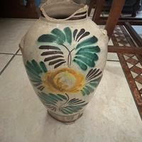 Vaso ceramica caltagirone 1888