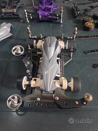 Lotto mini 4wd Auto staffe motori