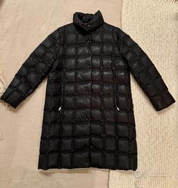 Moncler giubbotto piumino donna tg. 48 nero