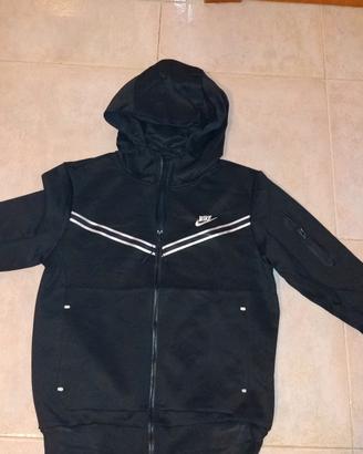 felpa con cappuccioNIKE tuta semi tek alternat.