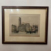 Stampa antica veneziana 1800