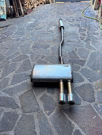 Tubo di scarico posteriore MINI (F55/F56) COOPER S