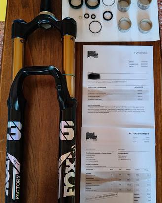 Fox float 36 factory Grip 2 escursione 160