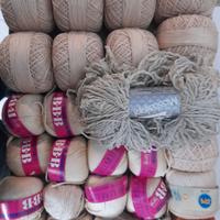 COTONE 2 kg in gomitoli in colori vari 4° LOTTO