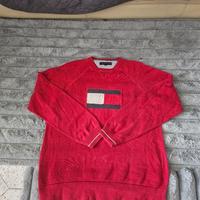 Maglione Tommy Hilfiger Rosso Taglia M